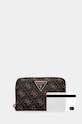 Guess portofel LAUREL SWQE85.00140 maro