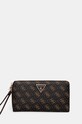 Guess portfel LAUREL syntetyczny brązowy SWQE85.00163