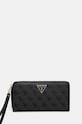 Peněženka Guess LAUREL hladký černá SWSG85.00163
