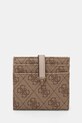 Guess portfel LAUREL syntetyczny brązowy SWSG85.00152