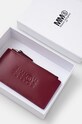 MM6 Maison Margiela portafoglio in pelle granata SA5UI0011.P7183