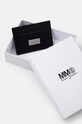 MM6 Maison Margiela etui na karty skórzane czarny SA5UI0013.P7179