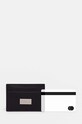MM6 Maison Margiela etui na karty skórzane SA5UI0013.P7179 czarny