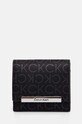 Calvin Klein portfel imitacja skóry licowej czarny K60K612443