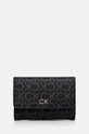 Calvin Klein portfel imitacja skóry licowej czarny K60K612684