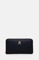 Гаманець Tommy Hilfiger синтетичний темно-синій AW0AW16581