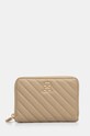 Novčanik Tommy Hilfiger imitacija zrnate kože bež AW0AW17017