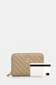 Novčanik Tommy Hilfiger AW0AW17017 bež