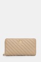 Портмоне Tommy Hilfiger изкуствена кожа бежов AW0AW17018