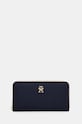 Πορτοφόλι Tommy Hilfiger υφασμάτινο σκούρο μπλε AW0AW17089