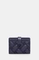 Kurt Geiger London portacarte in pelle SMALL LEATHER GOODS semplice blu navy 587981109