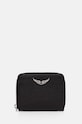 ZADIG&VOLTAIRE portofel de piele piele negru LWSG00004