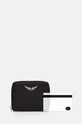 ZADIG&VOLTAIRE portfel skórzany czarny LWSG00004