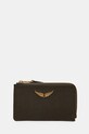 ZADIG&VOLTAIRE portofel de piele piele verde LWSG00011