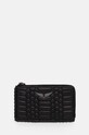 ZADIG&VOLTAIRE portfel skórzany skóra licowa czarny LWSG00060