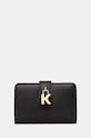 Karl Lagerfeld bőr pénztárca nappa bőr fekete 246W3216