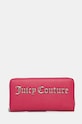 Juicy Couture portfel Jasmine drobny wzór różowy WIJJM5341WVP.S49