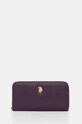 U.S. Polo Assn. portofel Jones imitatie de piele violet BIUJE8381WVP