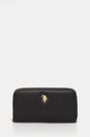 U.S. Polo Assn. portfel Jones imitacja skóry licowej czarny BIUJE8381WVP