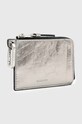 Accesorii AllSaints portofel de piele REMY WALLET W017XZ gri