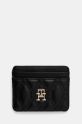 Tommy Hilfiger carcasa cardului imitatie de piele negru AW0AW16591