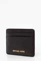 Шкіряний чохол на банківські карти MICHAEL Michael Kors 32F7GF6D0L коричневий AW25