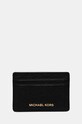 Kožni etui za kartice MICHAEL Michael Kors etui za kartice crna 32F7GF6D0L