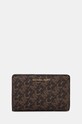 Peněženka MICHAEL Michael Kors imitace kůže hnědá 32R4G8ED6B