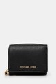 Кожен портфейл MICHAEL Michael Kors черен 32S4G8ED8L