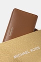 MICHAEL Michael Kors portfel skórzany 32F4GJ6T3L brązowy