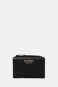 Guess portfel imitacja skóry licowej czarny SWVC85.00156