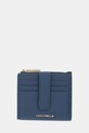 Coccinelle portfel skórzany niebieski E2.MW5.11.F7.01