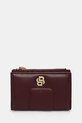 BOSS portofel imitatie de piele burgundia 50523669
