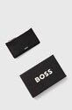 Akcesoria BOSS portfel skórzany 50530113 czarny