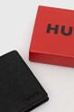 Kožená peněženka HUGO černá 50523718