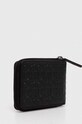 Kožená peněženka HUGO 50523734 černá AW24