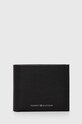 Tommy Hilfiger portofel de piele piele negru AM0AM12515