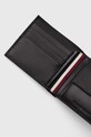 Tommy Hilfiger portofel de piele AM0AM12515 negru AW24