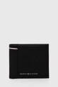 Tommy Hilfiger portofel de piele piele negru AM0AM12521