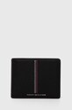 Tommy Hilfiger portofel de piele piele negru AM0AM12527