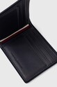 Accesorii Tommy Hilfiger portofel de piele AM0AM12528 bleumarin