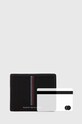 Tommy Hilfiger portofel de piele AM0AM12528 negru