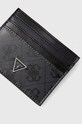 Аксессуары Кожаный чехол на карты Guess MITO SMVELE.LEA25 чёрный
