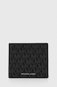Портмоне Michael Kors изкуствена кожа черен 39S4LHUF2B
