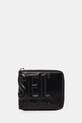 Кожаный кошелек Diesel DSL 3D- BI FOLD COIN ZIP XS кожа чёрный X10007.PR818
