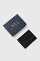 Аксесоари Кожен калъф за карти Polo Ralph Lauren 405913722 черен