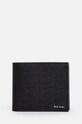 Paul Smith leather wallet plain black M1A.4833.NSTRGS