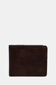 Кожен портфейл Pepe Jeans TATE WALLET гладка кожа кафяв PM070387