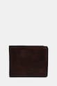 Pepe Jeans portofel de piele TATE WALLET piele maro PM070387