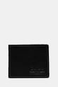 Кожен портфейл Pepe Jeans TATE WALLET гладка кожа черен PM070387